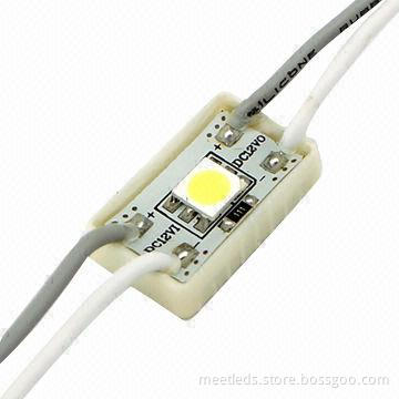 SMD5050 Waterproof LED Module Light, White Color with 3-year Warranty